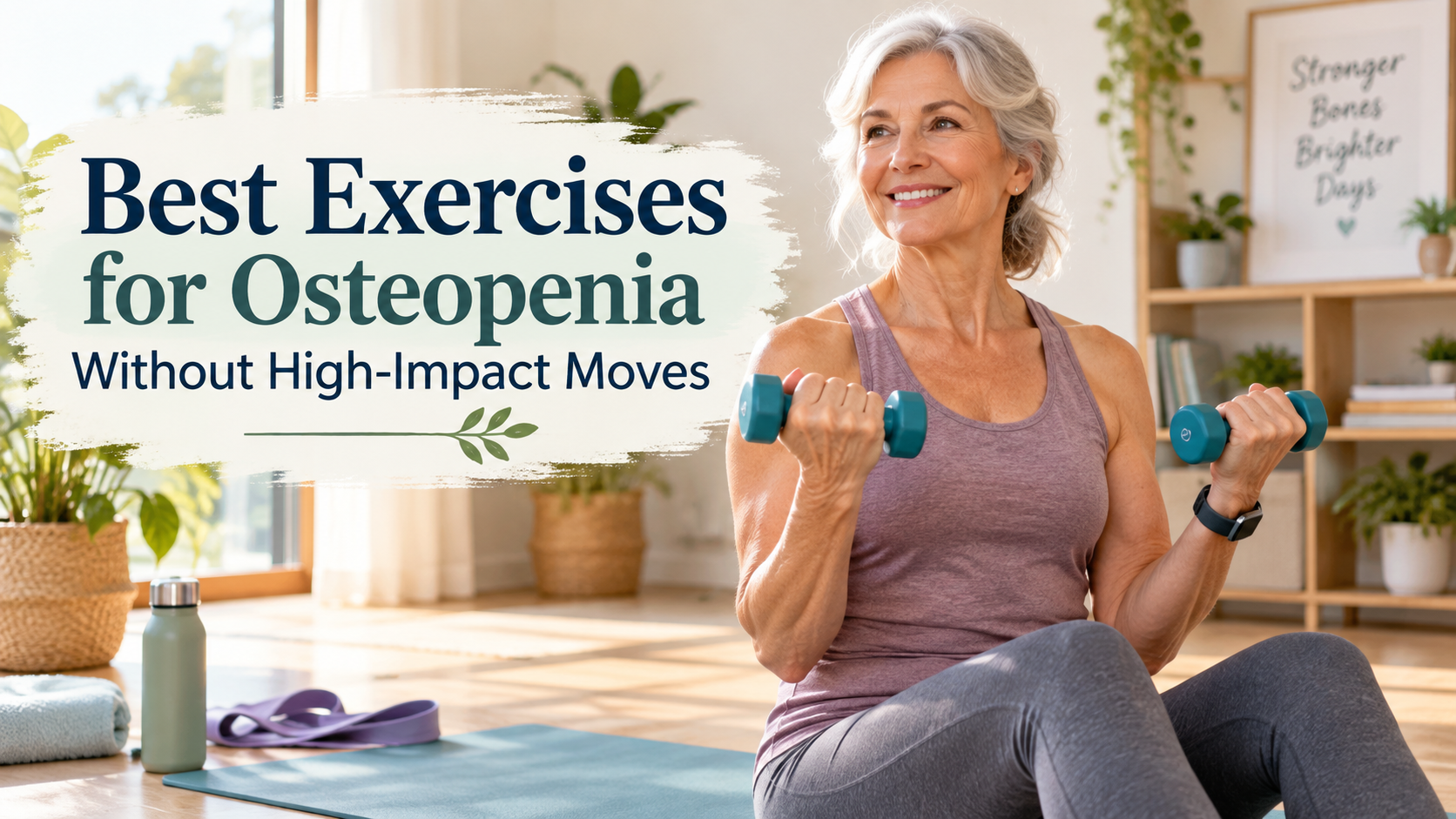 Best Exercises for Osteopenia Without High-Impact Moves